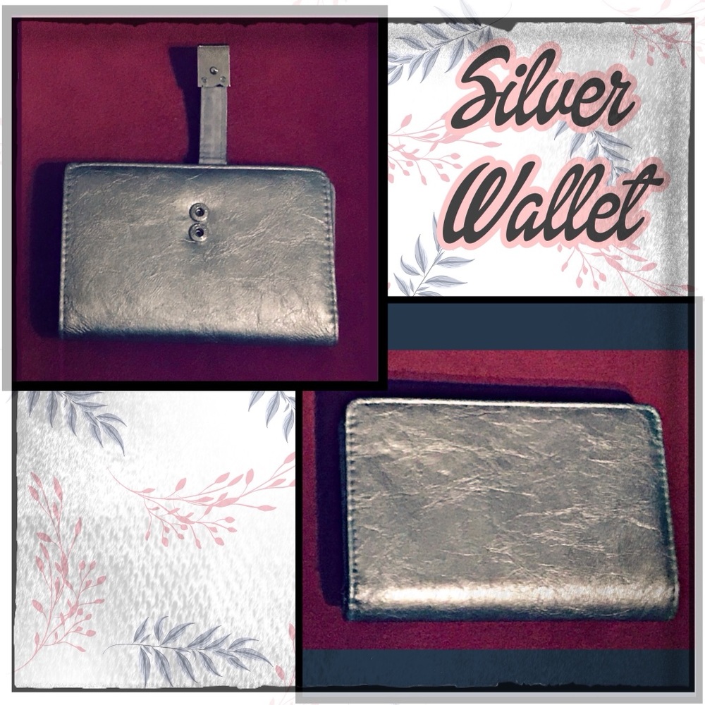 💎3/$15💎 NWOT Simple Silver Wallet